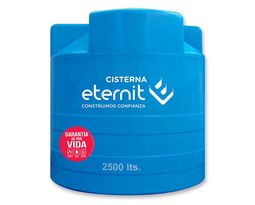 Tanque Eternit Cisterna 2500 litros